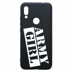 Чехол для Xiaomi Redmi 7 Army girl - PrintSalon
