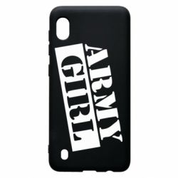 Чехол для Samsung A10 Army girl