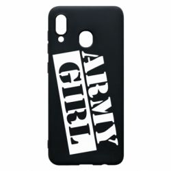 Чехол для Samsung A30 Army girl - PrintSalon