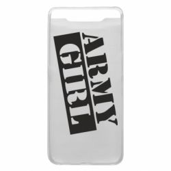 Чехол для Samsung A80 Army girl - PrintSalon