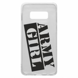 Чехол для Samsung S10e Army girl - PrintSalon