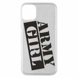Чехол для iPhone 11 Pro Army girl - PrintSalon