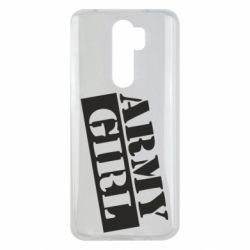 Чехол для Xiaomi Redmi Note 8 Pro Army girl - PrintSalon