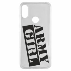 Чехол для Xiaomi Redmi Note 7 Army girl - PrintSalon