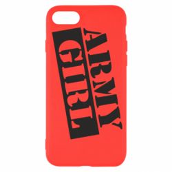 Чехол для iPhone SE 2020 Army girl - PrintSalon