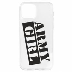 Чехол для iPhone 12 Army girl - PrintSalon