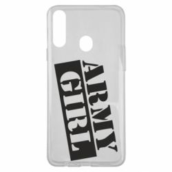 Чехол для Samsung A20s Army girl - PrintSalon