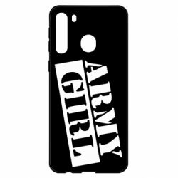 Чехол для Samsung A21 Army girl - PrintSalon