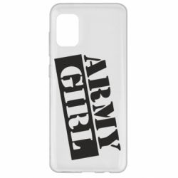 Чехол для Samsung A31 Army girl - PrintSalon