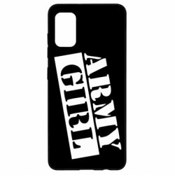 Чехол для Samsung A41 Army girl - PrintSalon