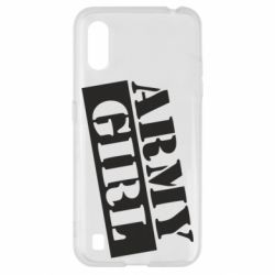 Чехол для Samsung A01/M01 Army girl