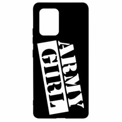 Чехол для Samsung S10 Lite Army girl - PrintSalon