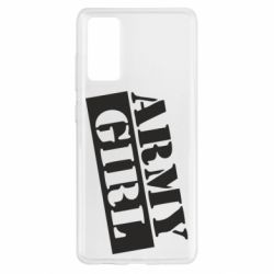 Чехол для Samsung S20 FE Army girl - PrintSalon