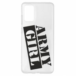 Чехол для Samsung S20+ Army girl - PrintSalon