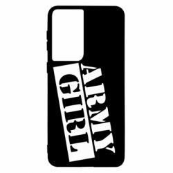 Чехол для Samsung S21 Army girl - PrintSalon