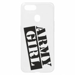 Чехол для Oppo A5s/A12 Army girl - PrintSalon
