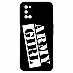 Чехол для Oppo A52/A72/A92 Army girl - PrintSalon