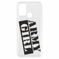 Чехол для Oppo A53/A32/A33 Army girl - PrintSalon