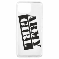 Чехол для Oppo A73 Army girl - PrintSalon