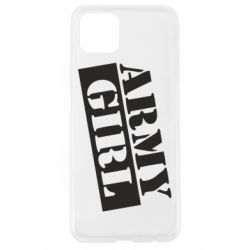 Чехол для Oppo A92s Army girl - PrintSalon