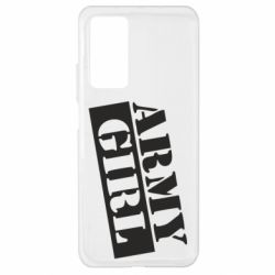 Чехол для Xiaomi Mi 10T/10T Pro Army girl - PrintSalon