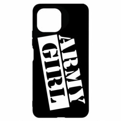Чехол для Xiaomi Mi11 Lite Army girl - PrintSalon