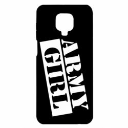 Чехол для Xiaomi Redmi Note 9S/9Pro/9Pro Max Army girl - PrintSalon