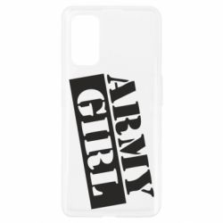 Чехол для Realme 7 Pro Army girl - PrintSalon