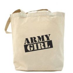 Эко-сумка Army girl - PrintSalon