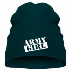 Детская шапка Army girl - PrintSalon