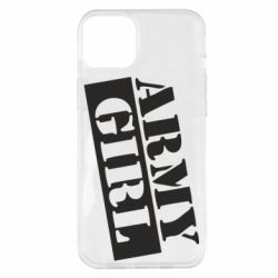 Чехол для iPhone 14 Plus Army girl - PrintSalon