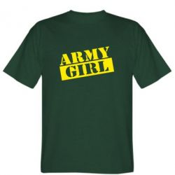 Мужская футболка Stedman Army girl - PrintSalon