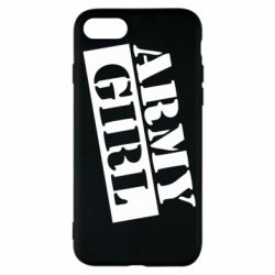Чехол для iPhone 7 Army girl - PrintSalon