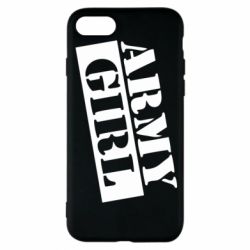 Чехол для iPhone 8 Army girl - PrintSalon
