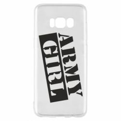 Чехол для Samsung S8 Army girl - PrintSalon