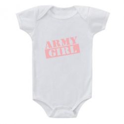 Детский бодик Army girl - PrintSalon