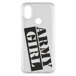 Чехол для Xiaomi Mi A2 Army girl - PrintSalon