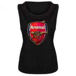 Майка жіноча Arsenal Art Logo - PrintSalon