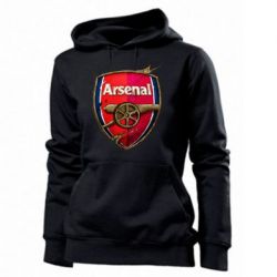 Худі жіноче Arsenal Art Logo - PrintSalon