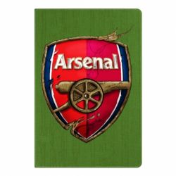 Блокнот з принтом Arsenal Art Logo - PrintSalon