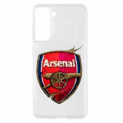 Чохол для Samsung S21 Arsenal Art Logo - PrintSalon