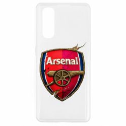 Чохол для Oppo Find X2Arsenal Art Logo - PrintSalon