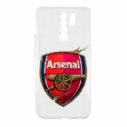 Чохол для Xiaomi Redmi 9 Arsenal Art Logo - PrintSalon
