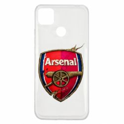 Чохол для Xiaomi Redmi 9c Arsenal Art Logo - PrintSalon