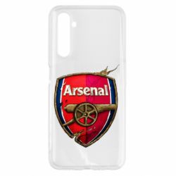 Чохол для Realme 6 Arsenal Art Logo - PrintSalon