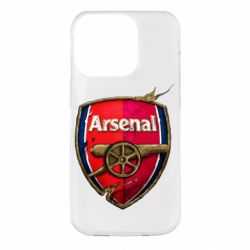 Чохол для iPhone 14 Pro Arsenal Art Logo - PrintSalon