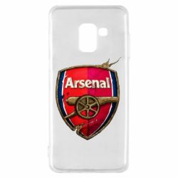 Чохол для Samsung A8 2018 Arsenal Art Logo - PrintSalon
