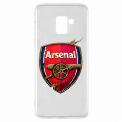 Чохол для Samsung A8+ 2018 Arsenal Art Logo - PrintSalon