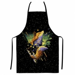 Фартух з 3D принтом Art fox - PrintSalon