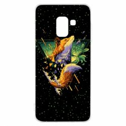 Чохол для Samsung A8 2018 Art fox - PrintSalon